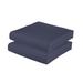 Aoodor Outdoor Chair Cushion, Fade-resistant Polyester, Removable Cover with Hidden Zipper, Set of 2