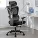 Ergonomic Desk Chair High Back Computer Gaming Chair, Big and Tall Reclining Office Chair Breathable Mesh Adjustable Armrests