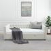 Velvet Upholstered Tufted Sofa Bed Full Daybed With Twin Trundle,With Button And Copper Nail