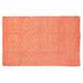 Beehive Modern Living Room Rug, Washable Reversible Area Rugs, Accent Rugs, Soft Foldable Carpet, Easy To Clean, 5' x 8'