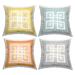 Stupell Geometric Greek Key Pattern Printed Outdoor Throw Pillow Design by Geoff Tygert (Set of 4)