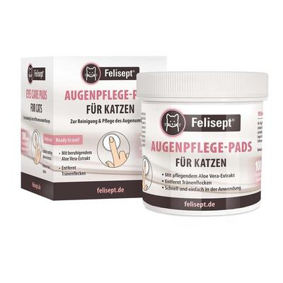 Felisept Augenpflege Pads f.Katzen 100 St Image