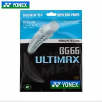 Yonex Badminton Saite BG66 Ultimax (0 65mm) Ausdauer training Badminton Saite