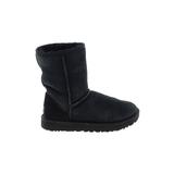 Ugg Boots: Winter Boots Wedge Casual Black Print Shoes - Women's Size 7 - Round Toe