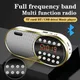 Tragbare Mini-FM-Radio drahtlose Bluetooth 5.0-Lautsprecher tf \ usb \ LED-Blitz funktion