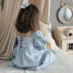 Frühling Herbst Mädchen Kleid Kleinkind Kleid Baby Vestidos Kinder Kleid Kinder Kleidung Kreuz