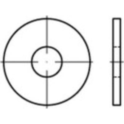 Unterlegscheibe 8.4 mm 24 mm Stahl galvanisch verzinkt 100 St. Toolcraft 146444 Image