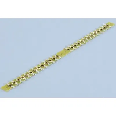 2 Stück Tag Board Terminal Strip für Gitarren-Röhrenverstärker DIY Classic 300 x 16 mm 26-polig Image