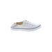 Forever 21 Sneakers: White Solid Shoes - Women's Size 8 - Almond Toe