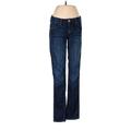 Hudson Jeans Jeans - Super Low Rise: Blue Bottoms - Women's Size 26