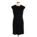Evan Picone Casual Dress - Sheath: Black Dresses - Women's Size 12