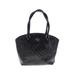 Guess Satchel: Black Floral Motif Bags