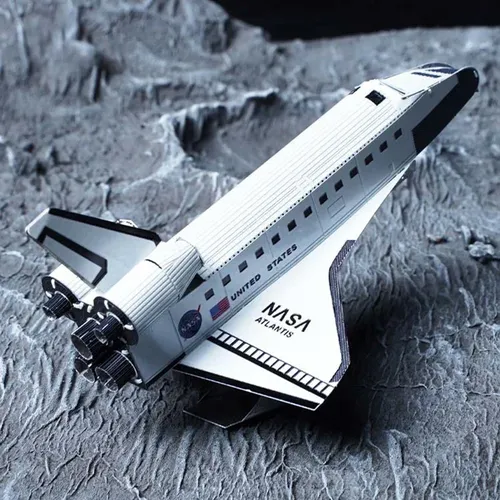 3D Metall Puzzles handgemachte Montage Modell Weltraum forschung Space Shuttle Puzzles Spielzeug für