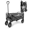 Carretto pieghevole per trasporto offroad grigio max 100 kg - Toboli