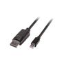 Lindy - 41647 Mini DisplayPort - DisplayPort Kabel 3m
