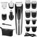 All-in-One Beard Trimmer for Men - USB Rechargeable & Cordless - Electric Razor Grooming Kit with LED Display