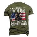 Graphic Amerikanische US-Flagge Slogan Amerikanische Flagge Veteranen Retro Vintage Brautkleider schlicht Streetstyle Herren 3D-Druck T Shirt Sports Outdoor Festtage Ausgehen T-Shirt Schwarz Weiß Blau