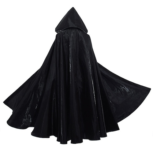 Punkamp; Gothic Mittelalter 18. Jahrhundert 17. Jahrhundert Umhang Cosplay Kostüm Umhang Hexe Pest Arzt Herren Damen Unisex Halloween Karneval Maskerade Larp Umhang Mittelalterlicher Umhang Image