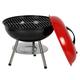 Mother s Day Sales - 14 Inch Charcoal Grill Kettle for Outdoor Barbecue Camping BBQ Coal Grill Cooking Tailgating Portable Heavy Duty Round with Thickened Grilling Bowl Wheel