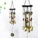 Metal Wooden Bell Wind Chimes Wall Hanging Home Decorative Pendants for Door Balcony G 19A