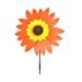 Ttybhh Garden Steel Clearance Card Slot Promotion! Sunflower Lawn Wind Garden Party Wind Garden Lawn Windmill Decoration Outdoor De Orange