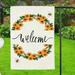 YCHII Welcome Sunflower Floral Garden Flag Vertical Small Seasonal Yard Flag Double Sided Holiday Party Outdoor Decor (Flower-Hello Spring)