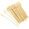 200 Pcs BBQ Bamboo Skewers Burger Sticks Outdoor Toothpick Fruit Rotary for Electric Barbecue Grill Iron