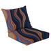 Outdoor Deep Seat Cushion Set 24 x 24 Marble texture Marble texture abstract Marble texture Fluid art Liquid Deep Seat Back Cushion Fade Resistant Lounge Chair Sofa Cushion Patio Furniture Cushion