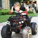 Joyracer 24 Volt Ride on Toys Kids ATV Four-Wheeler Quad Car 2 Seater Ride on ATV for Big Kids