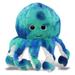 DolliBu Blue Tie-Dye Octopus Super Soft Stuffed Animal Cute Realistic Stuffed Animals for Girls Boys Adults Animal Gifts Kids Nursery Decor for Newborn Cuddly Soft Baby Plush Toys - 10 Inches