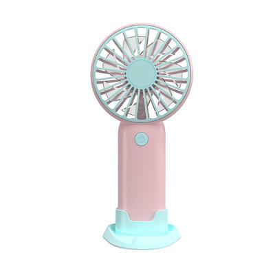 Desktop Fan with Phone Holder – Detachable Base USB Rechargeable Mini Cute Fan for Office or Outdoor Use