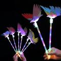 Kids Toy Magic Light-up Ball Wand Glow Stick LED Magic Rave Fairy Toy Stick T4X2