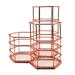 Discountï¼�FNGZ Pen Holder Pencil Cup Pen Holder Wire Metal 3 in 1 Desk Organizer Pencil Holder Rose Gold