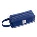 Dopebox Large Capacity Pen Box Pencil Case Double Pencil Case Simp Stationery Bag Pure Color Large Capacity Pen Pencil Bag Stationery Multifunctional Portable Large-Capacity Pencil Case (Dark Blue)