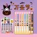 24pcs Halloween Sanrio Gel Pen Hello Kitty Student Writing Office Signature Neutral Pen School Supplies Wholesale Stationery
