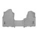 WeatherTech Custom Fit FloorLiners compatible with Ram Truck 4500/5500 Ram 4500/5500 Ram Truck 2500/3500 Ram 2500/3500 - 1st Row - Over The Hump Grey