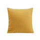 Housse de coussin Ocre jaune en Laine (Uni Moderne) - 50x50 cm