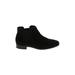Clarks Ankle Boots: Black Print Shoes - Women's Size 10 - Almond Toe