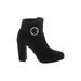 LC Lauren Conrad Ankle Boots: Black Shoes - Women's Size 6