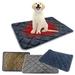 Brother Teddy Self Warming Pet Bed Waterproof Anti-Skid Soft Heat Storage Super Soft Dog Bed Crate Bed Blanket Self Heating Cat Pad Thermal Cat and Dog Warming Bed Mat Gray/L