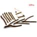 SIEYIO 10Pcs Parrot Stand Rod Natural Wood Fork Perch Hanging Swing Pet Bird Chewing Toy Playground Set