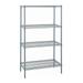 Quantum Storage Systems WR74-3072GY Wire Shelving 4 Shelf Wire Starter Units 30 x 72 x 74 Gray Epoxy