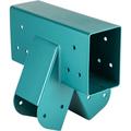 SKYSHALO Swing Set Bracket 12 Swing Bracket A-Frame Construction Swing Set Hardware Iron Material with Green Powder Coated DIY Swing Set Middle Bracket Swing Set Kit for 2 (4x4) Legs & 1 (4x6) Beam