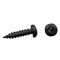 AP Products 012-PSQ50 8 X 1- 1/4 Pan Head Square Recess Screw Pack of 50 - 1-1/4 Black