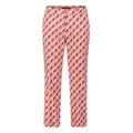 Betty Barclay Businesshose Damen red/beige, Gr. 46, Weiblich Hosen