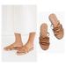 Madewell Shoes | New Madewell The Kathryn Espadrille Slide Sandal Size 7.5 | Color: Tan | Size: 7.5