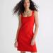 J. Crew Dresses | New! J. Crew Square Neck Sweater Dress Belvedere Red Nwt 16352 | Color: Red | Size: L