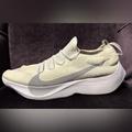 Nike Shoes | Nike Vapor Street Flyknit Pure White Size 12 Men’s Grey Running Aq1763 100 | Color: Gray/White | Size: 12
