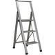 Sealey - Aluminium Professional Folding Step Ladder 3-Step 150kg Capacity APSL3
