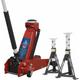 Sealey - Trolley Jack 3t & Axle Stands (Pair) 3t per Stand Combo 3000CXDCOMBO1